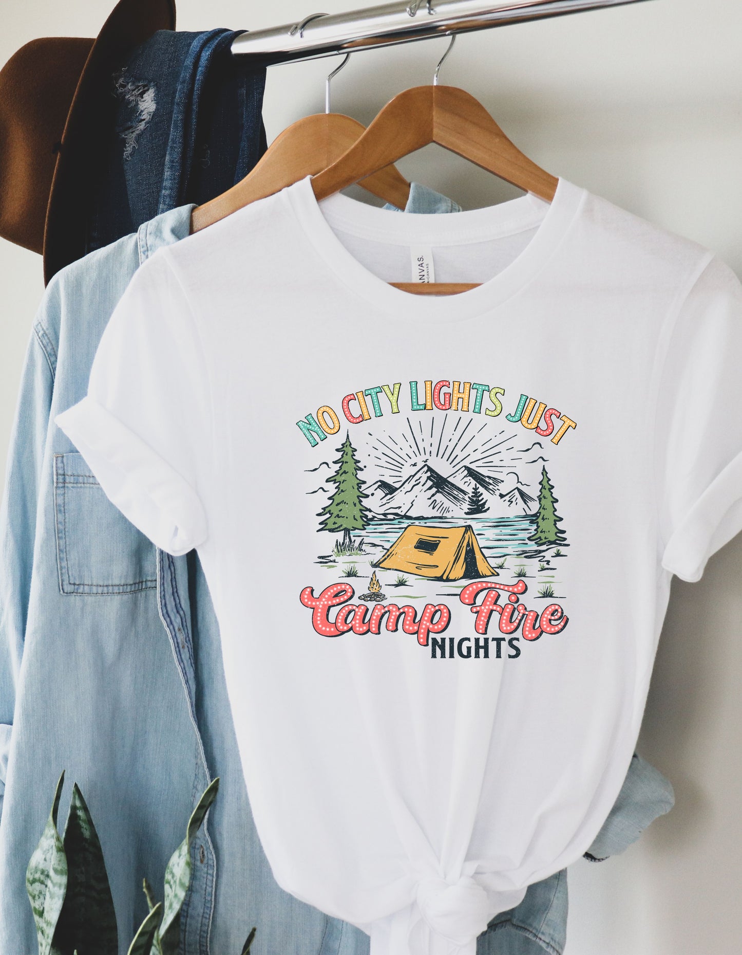 No City Lights Just Camp Fire Nights