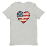 USA Flag Heart