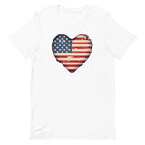 USA Flag Heart